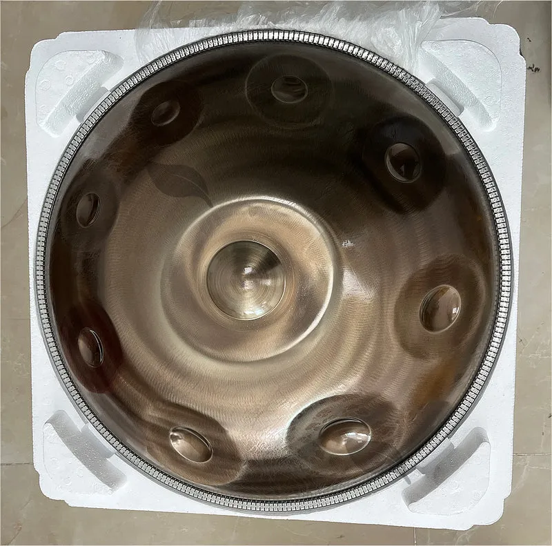 STL Handpan Drum 9-15 Notes 69 Customizable Scales Premium Professional Hang Drum