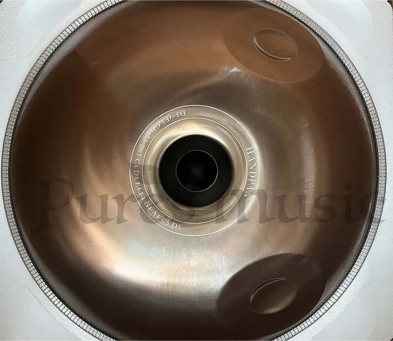 STL Handpan Drum 9-15 Notes 69 Customizable Scales Premium Professional Hang Drum