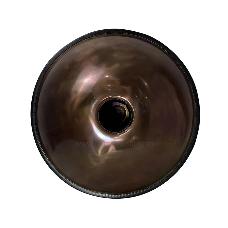 Copper Mirror Handpan Drum 9-12 Notes Expert Grade Hang Drum