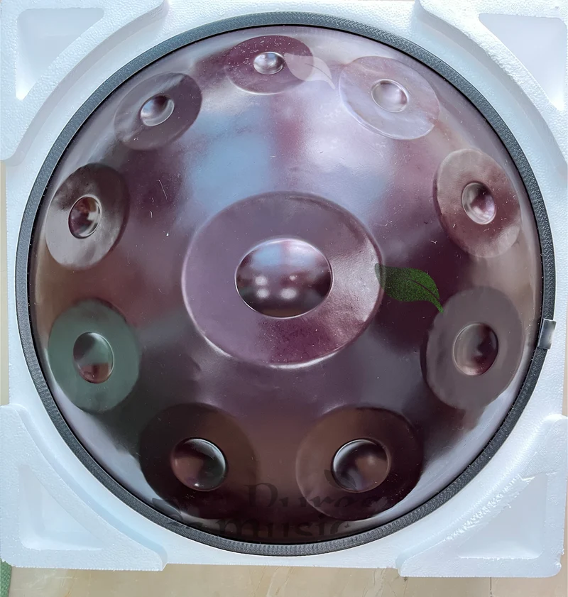 Classic Pure Color Handpan drum 9-12 Notes D minor Hang Drum