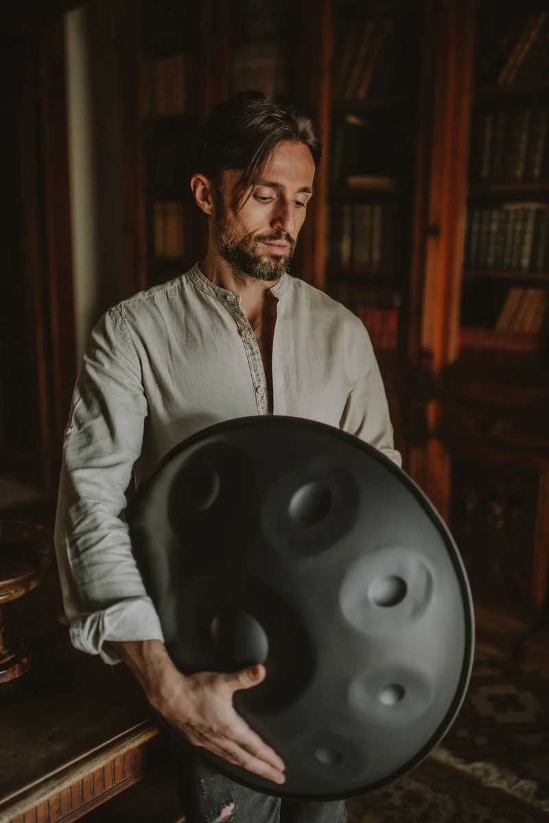 Maestro Handpan Drum 8-9 Notes Sew Handpan Hang Drum Instrument