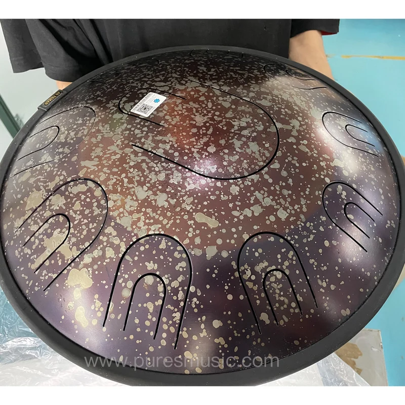Galaxy Hang drum 10 Notes D minor Mini Handpan Tank drum instrument