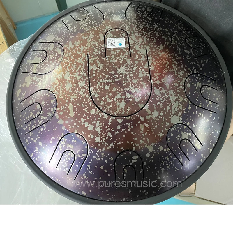 Galaxy Hang drum 10 Notes D minor Mini Handpan Tank drum instrument
