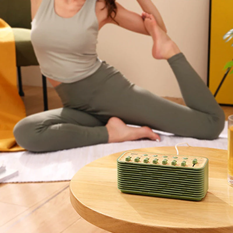Natural Scene Speaker 8 Sound Effects Sleep Meditation Relax Relieve Stress Healing Music Portable Speaker