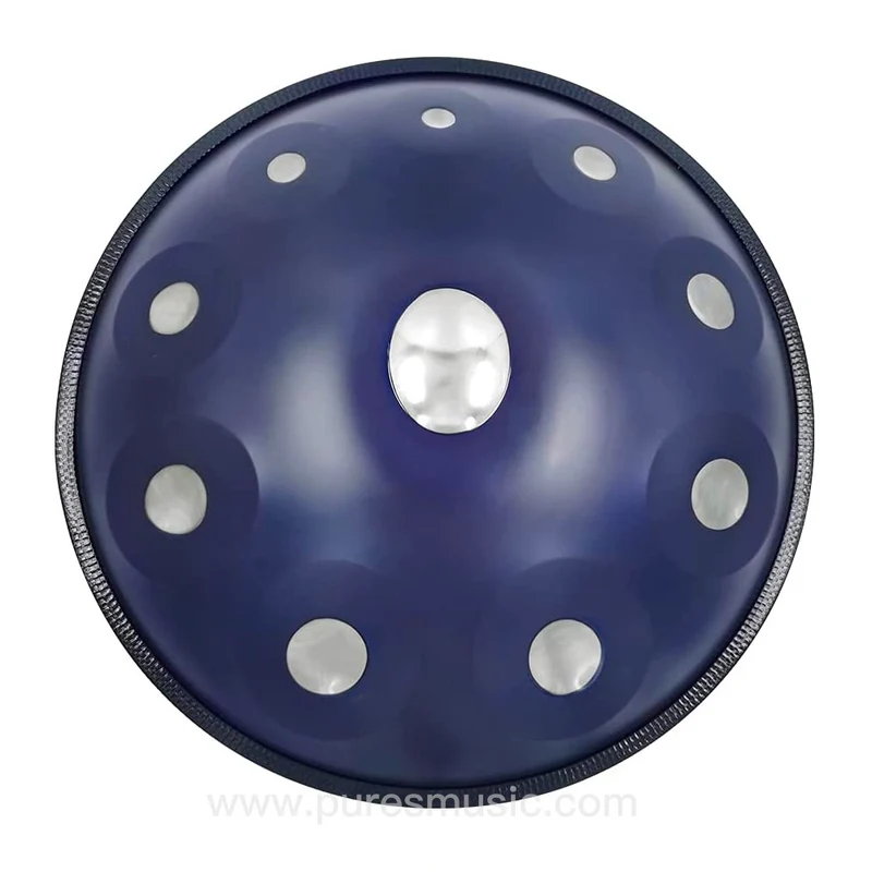 Atomic Nucleus 10 Notes Beginners Handpan Drum 432Hz-440Hz Hang Drum