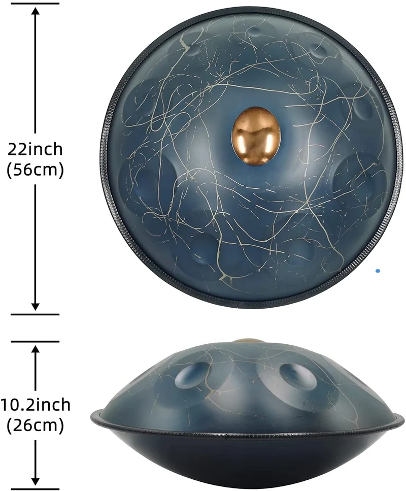 Newborn Starlink Handpan 432Hz-440Hz 10 Notes Beginners Hang Drum