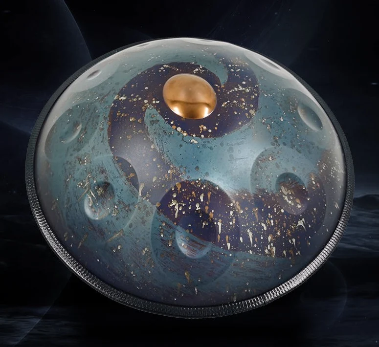 Milky Way Galaxy 432Hz-440Hz Handpan 10 Notes 22 Inches Hang Drum