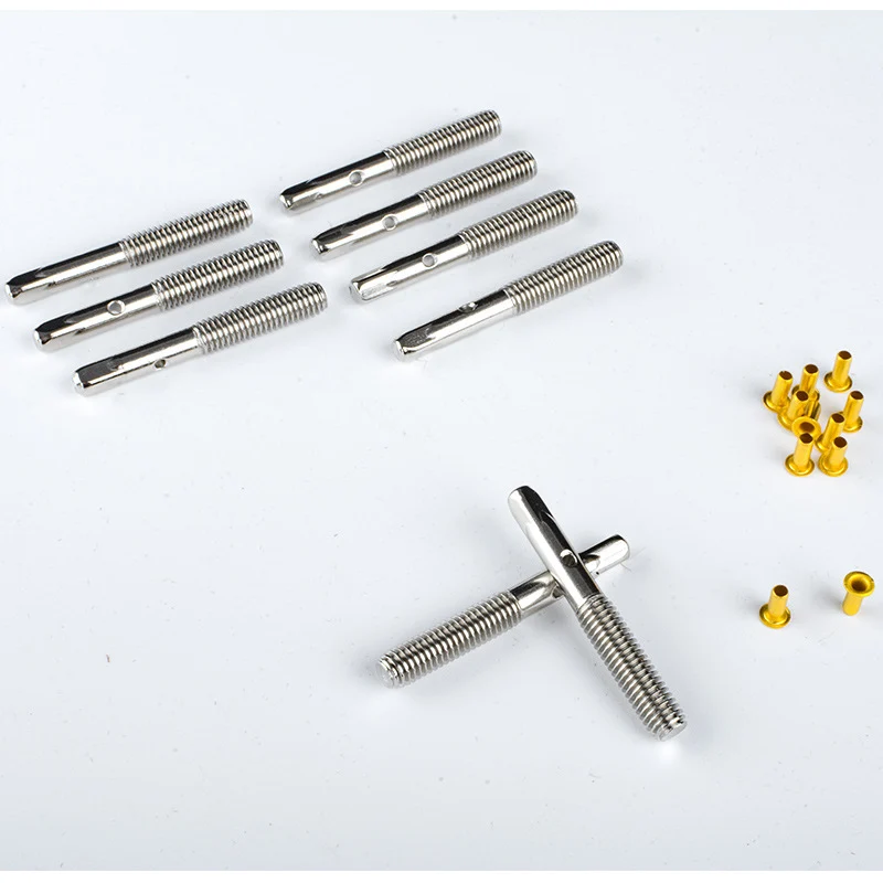 Lyre 10 PCS Tuning Pin Nails and 10 PCS Rivets Lyre Harp Instrument accessories