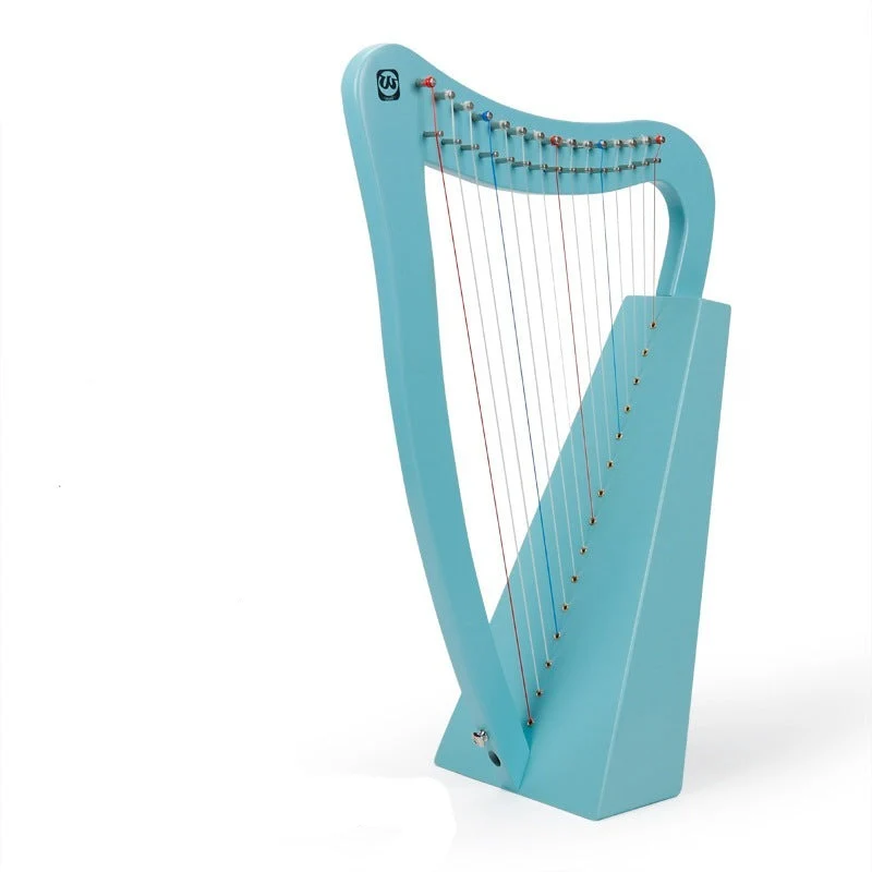 Walter.t 15-String Irish Celtic Lyre Harp Portable Lyre instrument for beginner