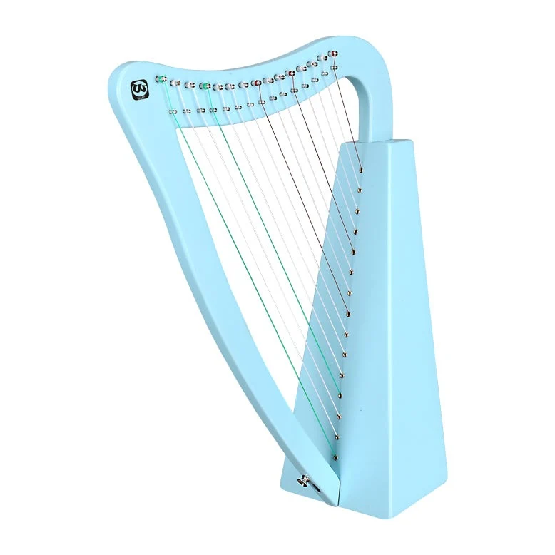 Walter.t 15-String Irish Celtic Lyre Harp Portable Lyre instrument for beginner