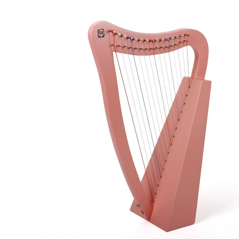 Walter.t 15-String Irish Celtic Lyre Harp Portable Lyre instrument for beginner