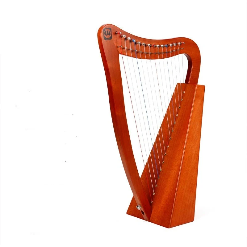Walter.t 15-String Irish Celtic Lyre Harp Portable Lyre instrument for beginner