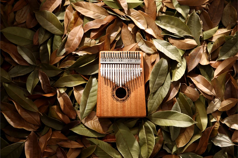 Hluru Classic 17 key Hollow Kalimba Front Hole Thumb piano Mahogany Acacia Walnut
