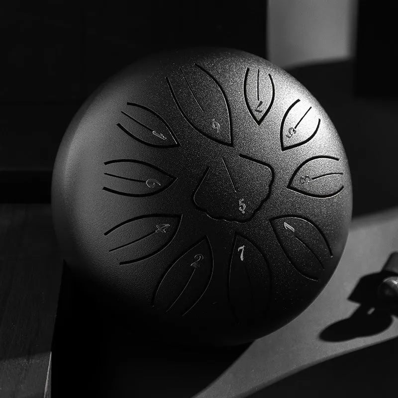Hluru Huashu Ginkgo Leaf tongue C key 11 notes 6-inch ED3 steel tongue drum