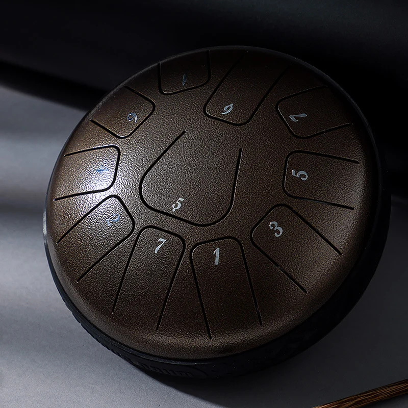 Huashu D key 11 notes 6-inch Square tongue ED3 carbon steel tongue drum