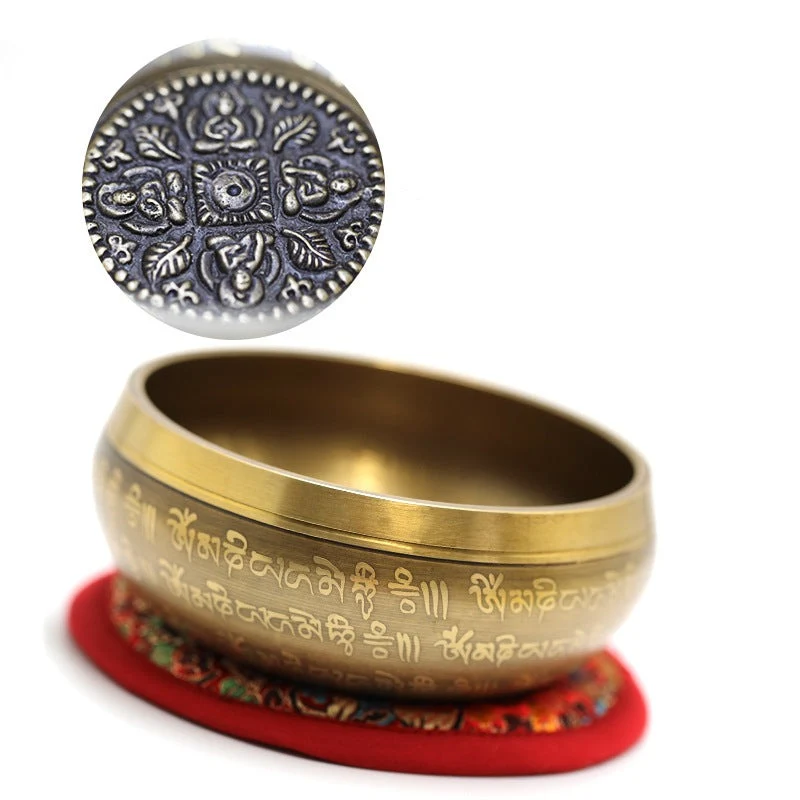 Chanting Himalayan Tibetan Singing Bowl Healing Copper Meditation Relaxation sound Bowl
