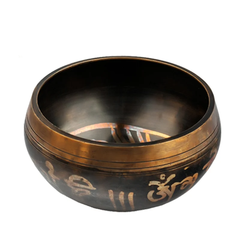 Scripture Chanting Sound bath bowl Tibetan healing chakra bowls Meditation Therapy Singing Bowl