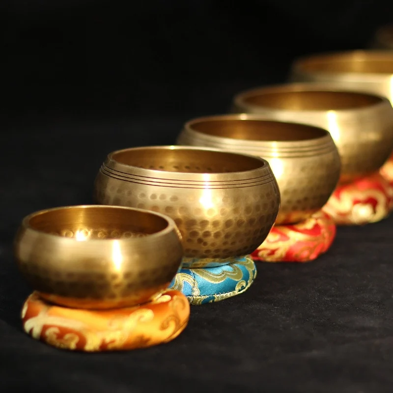 Raindrop Sound Singing bowl Tibetan Healing Chakra Bowls Yoga Meditation