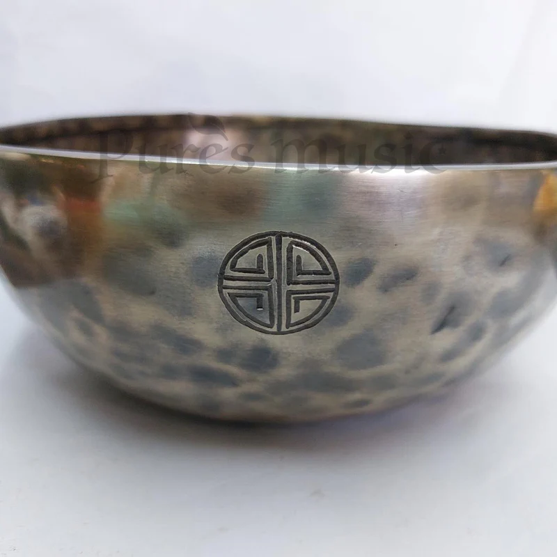 Santa Full Moon Tibetan Singing Bowl Meditation Sound Healing Metal Bowl