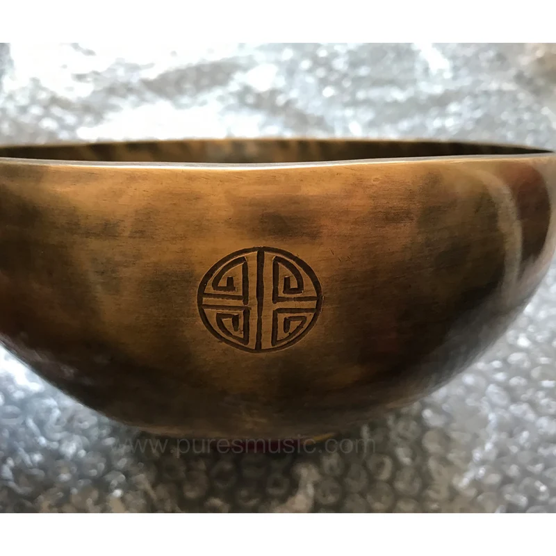 Santa Full Moon Tibetan Singing Bowl Meditation Sound Healing Metal Bowl