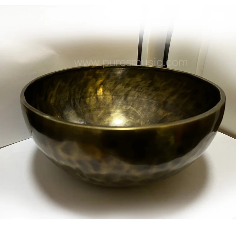 Full Moon Singing Bowl Tibetan Handmade Meditation Sound Bowl Chakra Healing