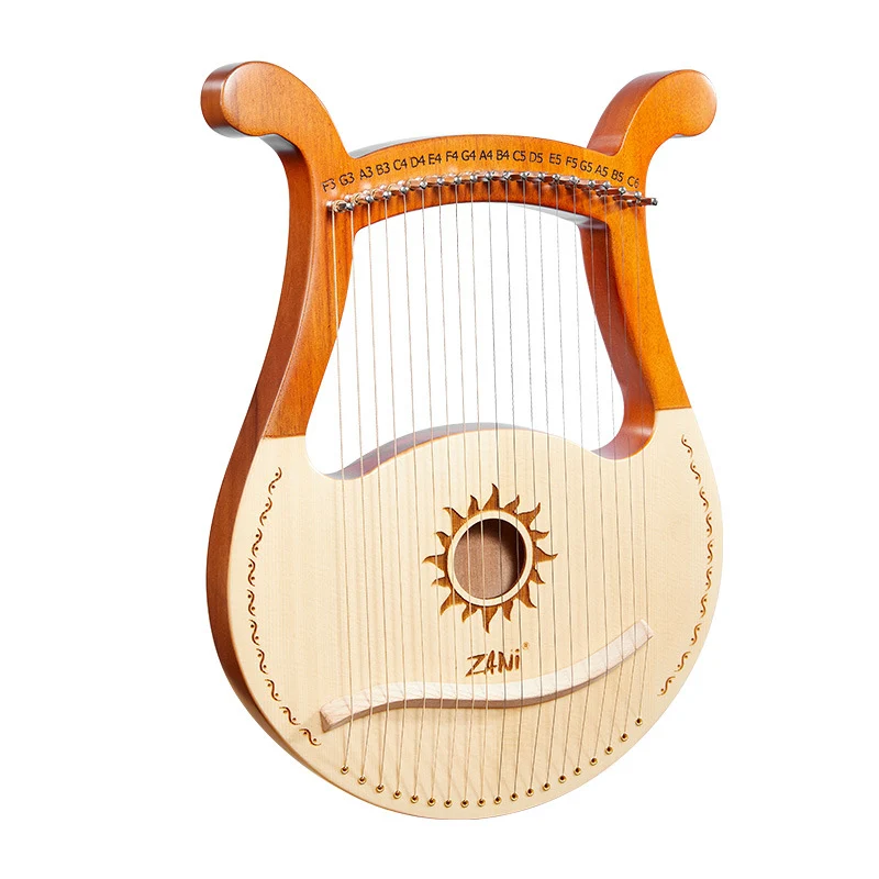 Zani Angel 19-string Portable Lyre Harp Lyre Instrument for Beginner