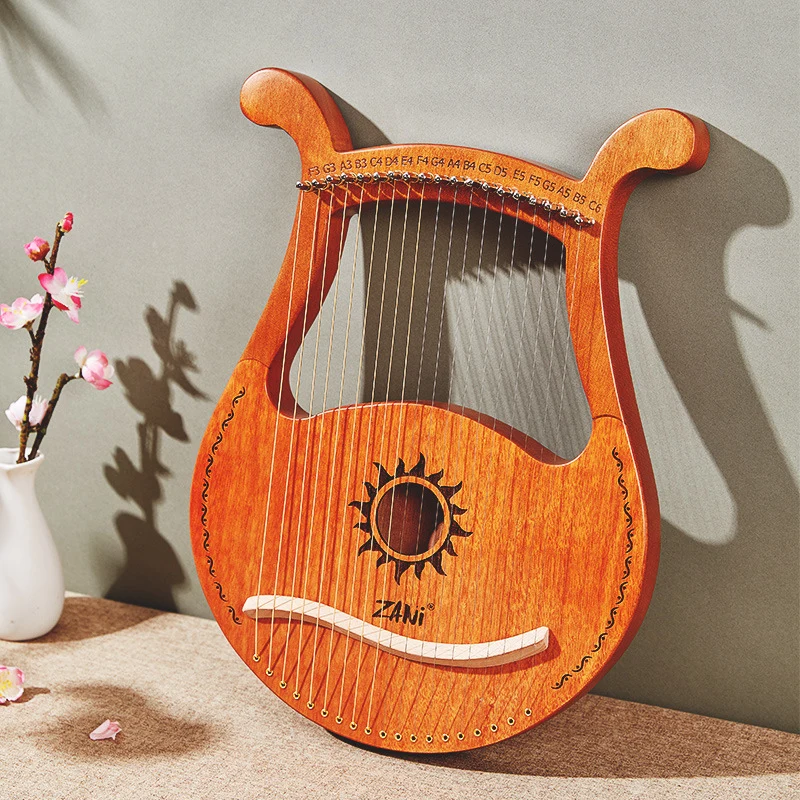 Zani Angel 19-string Portable Lyre Harp Lyre Instrument for Beginner