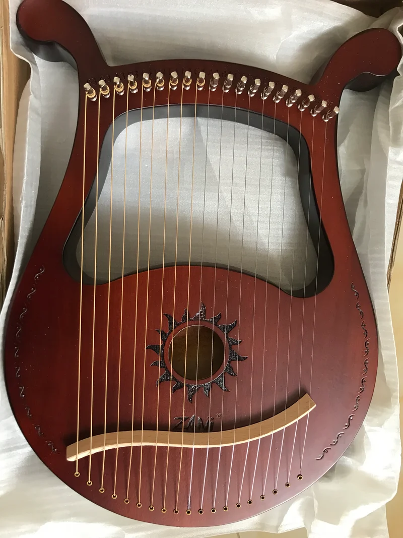 Zani Angel 19-string Portable Lyre Harp Lyre Instrument for Beginner
