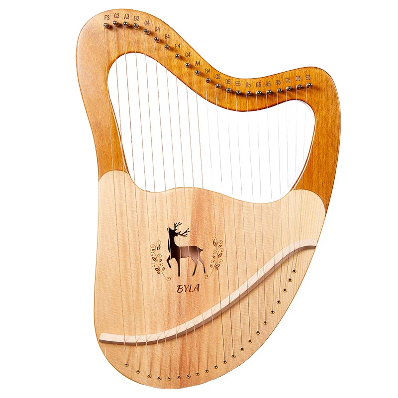 Reindeer Heart-shaped 21-32 string Lyre Harp Lyre instrument