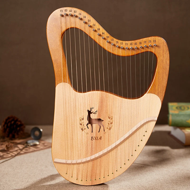 Reindeer Heart-shaped 21-32 string Lyre Harp Lyre instrument