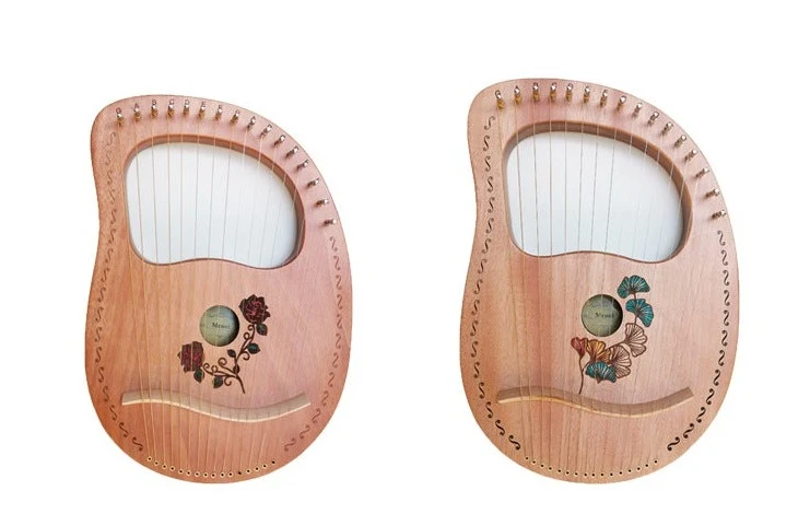 Luck Leaf 16-String Lyre Harp music Instrument for Beginner