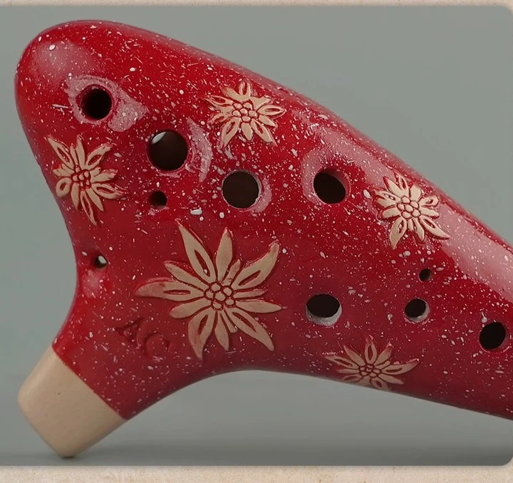 Maple Leaf 12 Hole Ocarina Alto C Flute zelda ocarina