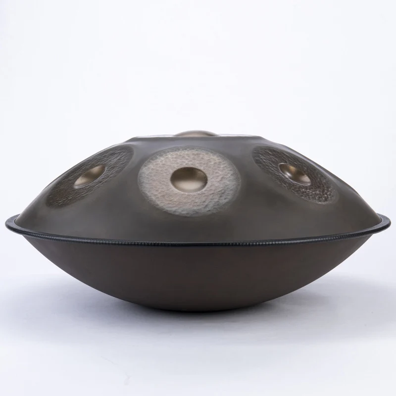 Ripple Ding Handmade Hammering Handpan drum Professional D Minor 9-12 Notes Hand hang drum