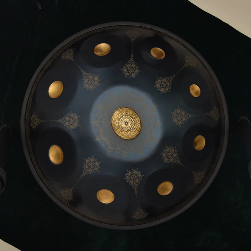 Datura Royal Handpan 440 432Hz Mandala 9|12 Notes Kurd Celtic Hang Drum