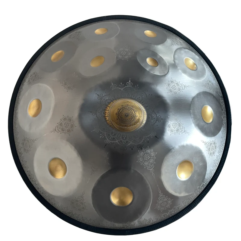 Datura Royal Handpan 440 432Hz Mandala 9|12 Notes Kurd Celtic Hang Drum