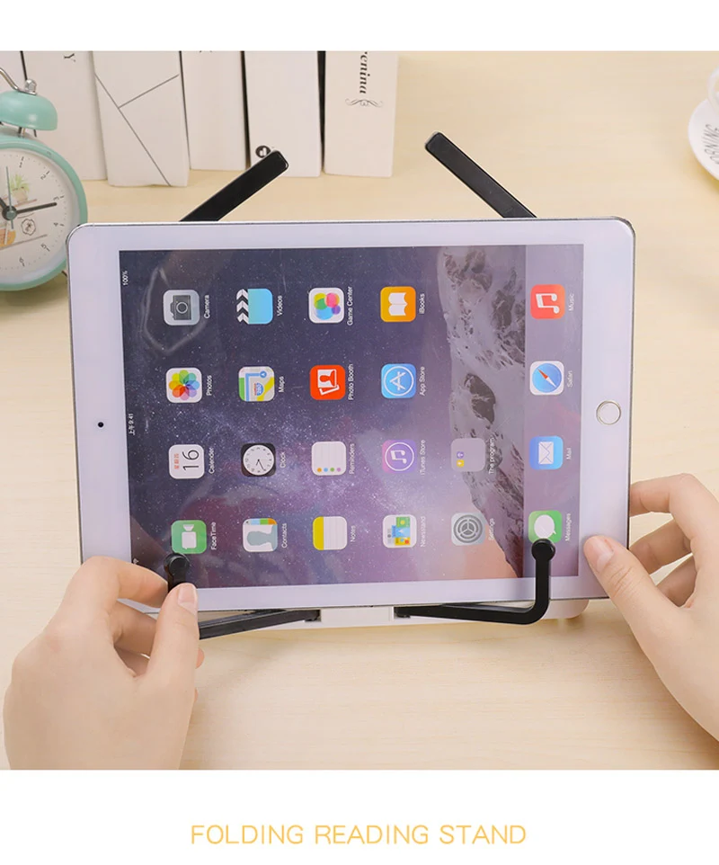 Music Score Stand Reading Book Holder Phone Tablet Holder