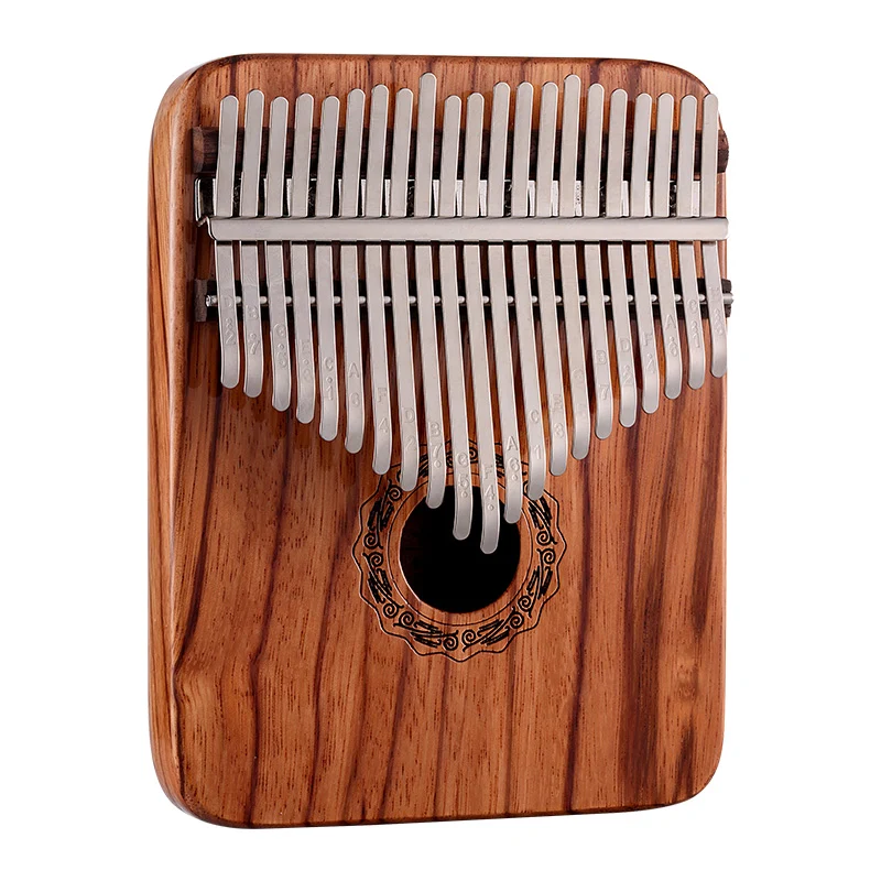 Hluru Hollow Kalimba Gabonese Rosewood 17/21 key Finger Thumb Piano
