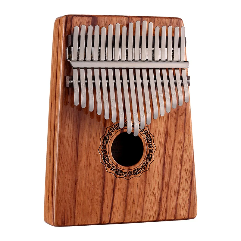 Hluru Hollow Kalimba Gabonese Rosewood 17/21 key Finger Thumb Piano