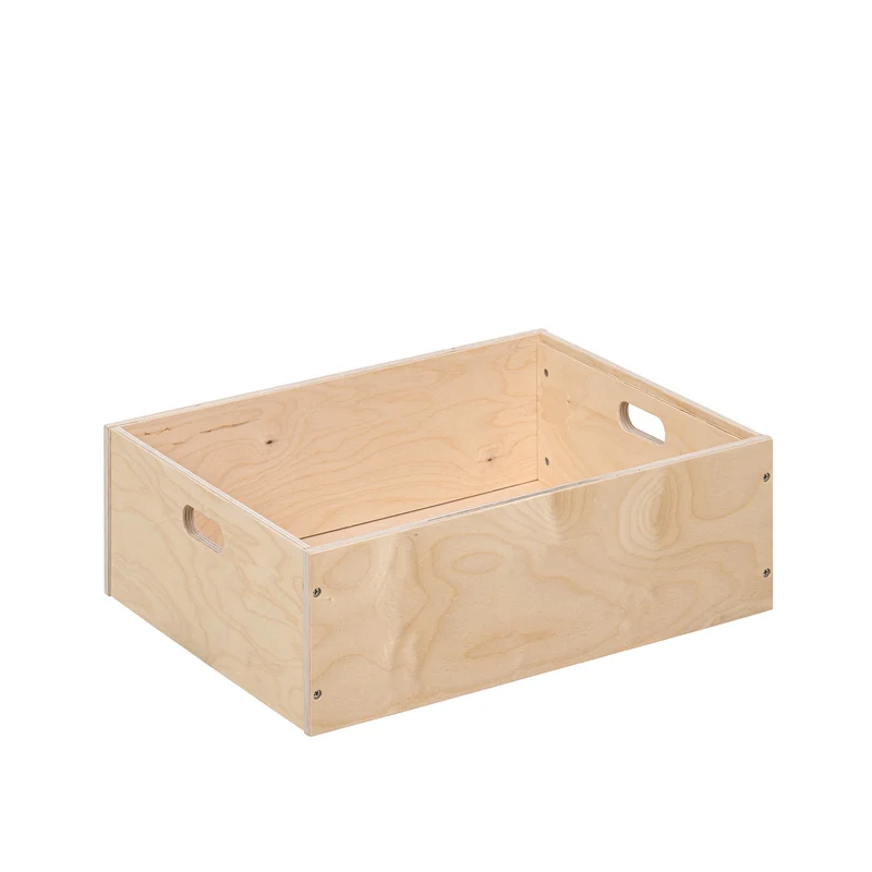 Petit coffre de rangement empilable