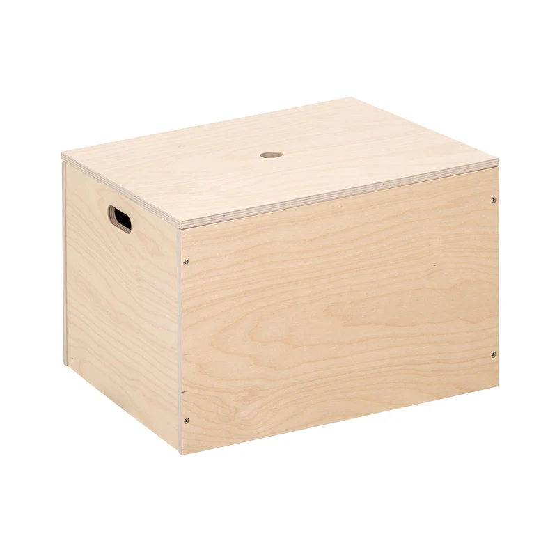 Grand coffre de rangement empilable