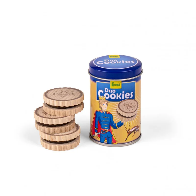 Duo de cookies en bois dans leur boîte – Erzi