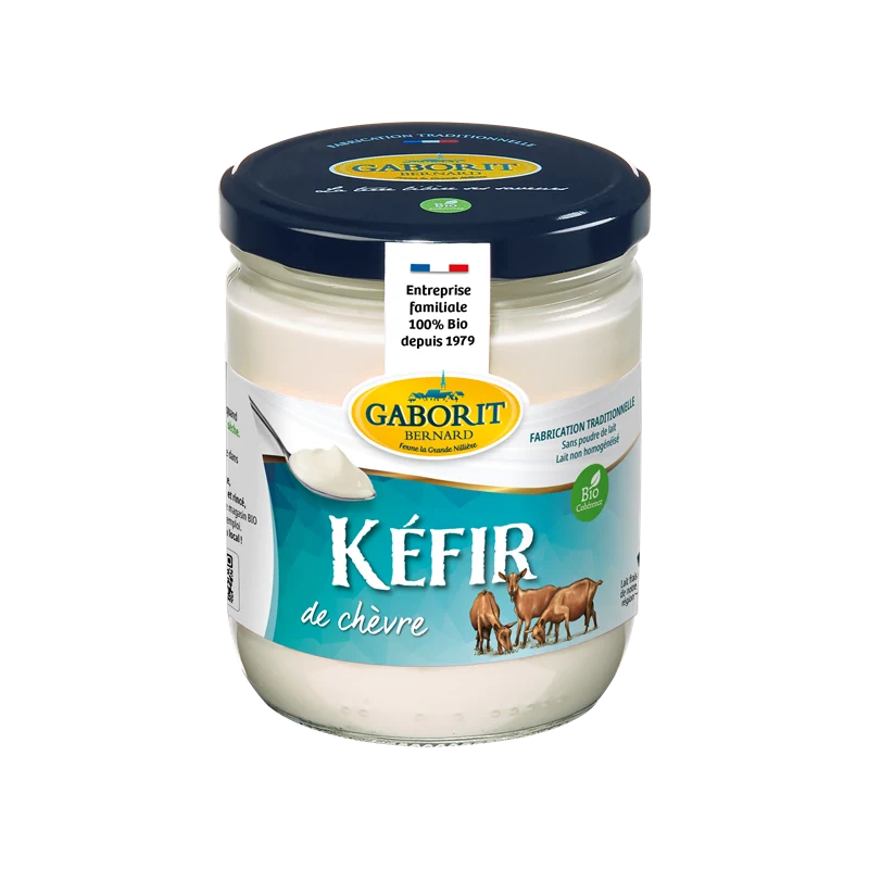Kéfir de chèvre 400g, Gaborit