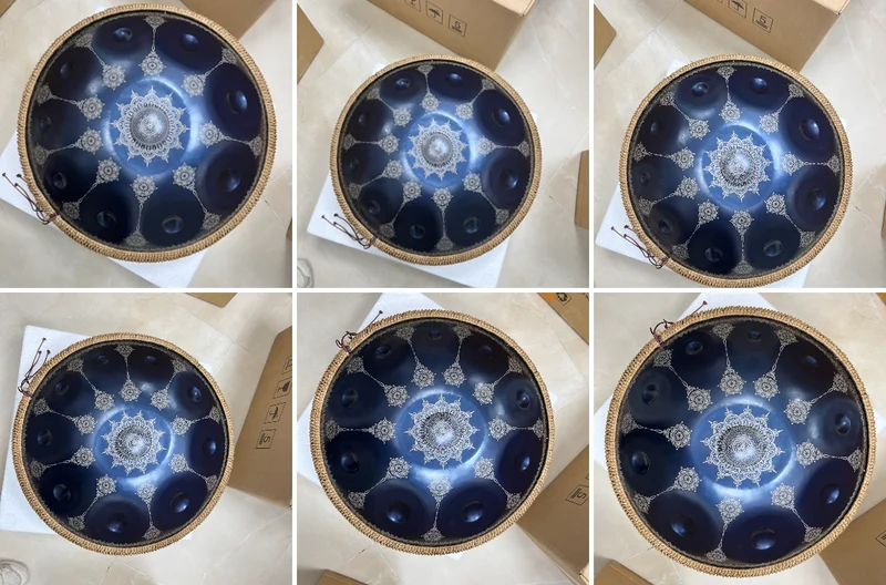 Datura Mandala Handpan Drum 440Hz | 432Hz D Minor Kurd Celtic | Our newest version in 2026.