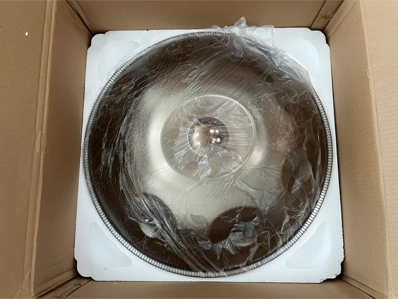 Mountain Rain Handpan Drum 440Hz|432Hz 9-12 Notes STL Hang Drum