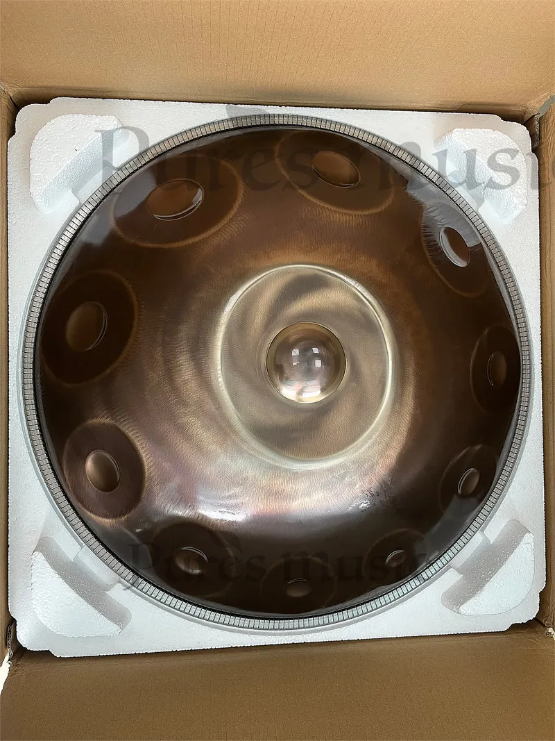 Mountain Rain Handpan Drum 440Hz|432Hz 9-12 Notes STL Hang Drum