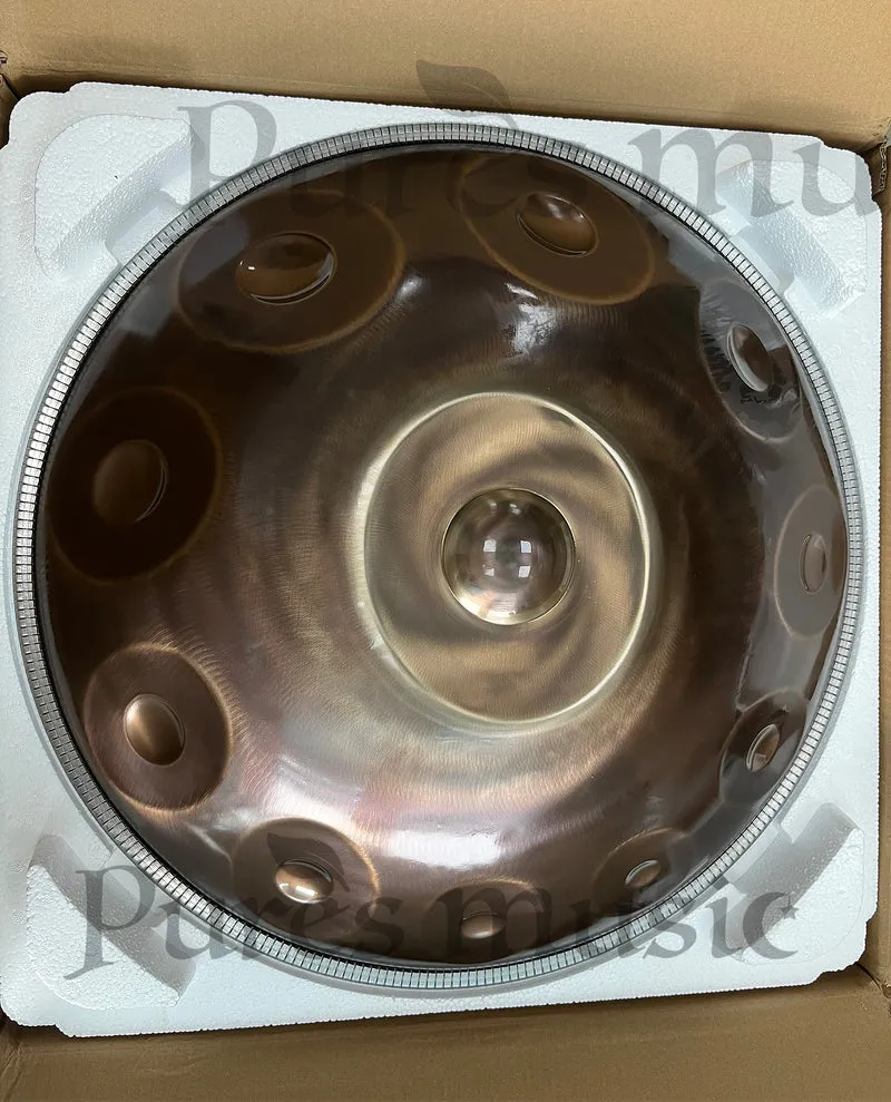 Mountain Rain Handpan Drum 440Hz|432Hz 9-12 Notes STL Hang Drum
