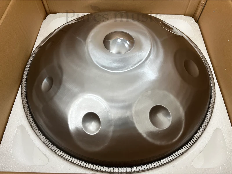 Mountain Rain Handpan Drum 440Hz|432Hz 9-12 Notes STL Hang Drum