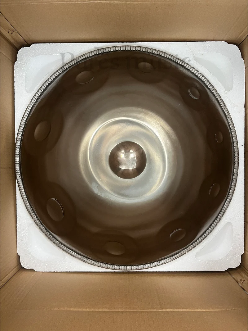 Mountain Rain Handpan Drum 440Hz|432Hz 9-12 Notes STL Hang Drum