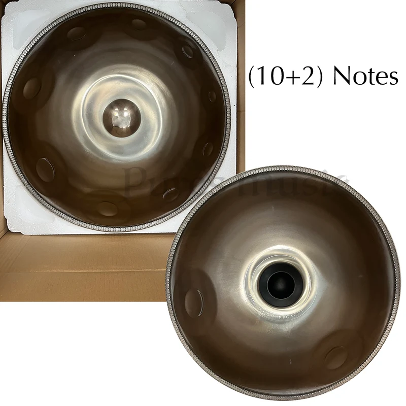 Mountain Rain Handpan Drum 440Hz|432Hz 9-12 Notes STL Hang Drum