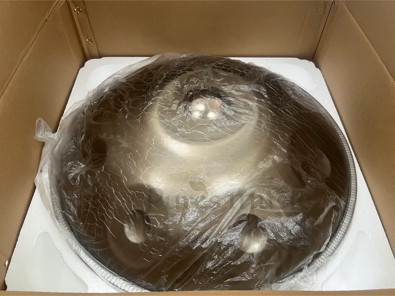 Mountain Rain Handpan Drum 440Hz|432Hz 9-12 Notes STL Hang Drum